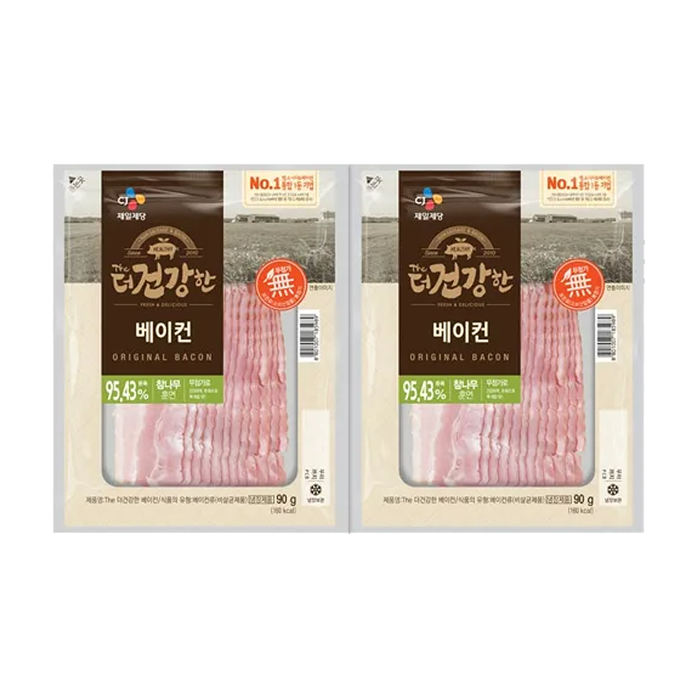 CJ 더건강한 베이컨 90g 2입 20,450원