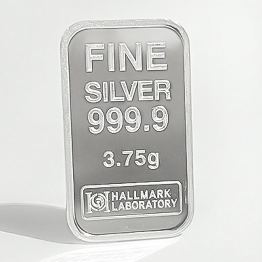 실버바 999.9% 포나인 3.75g 순은 은테크 은시세 투자용 은바 은괴 39,900원