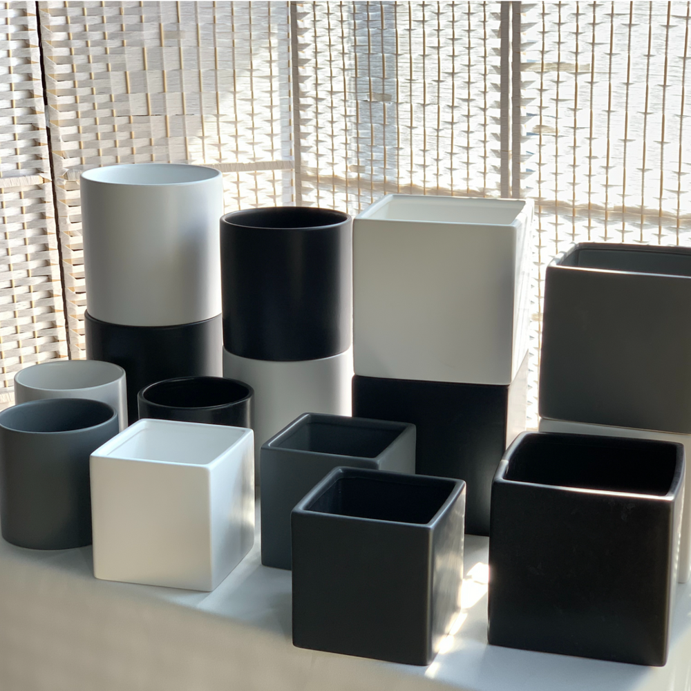 사각화분 도자기화분 사기 빈 큰 가벼운 긴 중형 특대형 대형화분, 화이트 21,900원