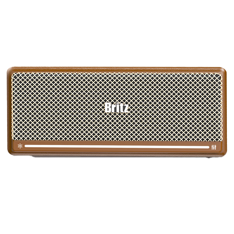 브리츠 플러스 블루투스 스피커, BZ-GBUTTON, 브라운 119,000원
