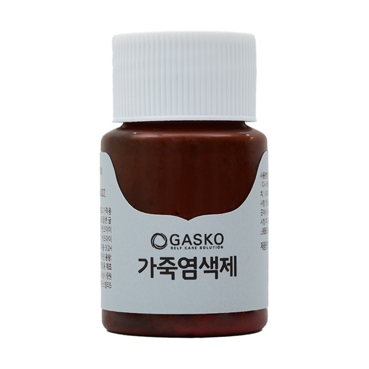 가스코 가죽염색제 25ml_다크브라운 6,900원