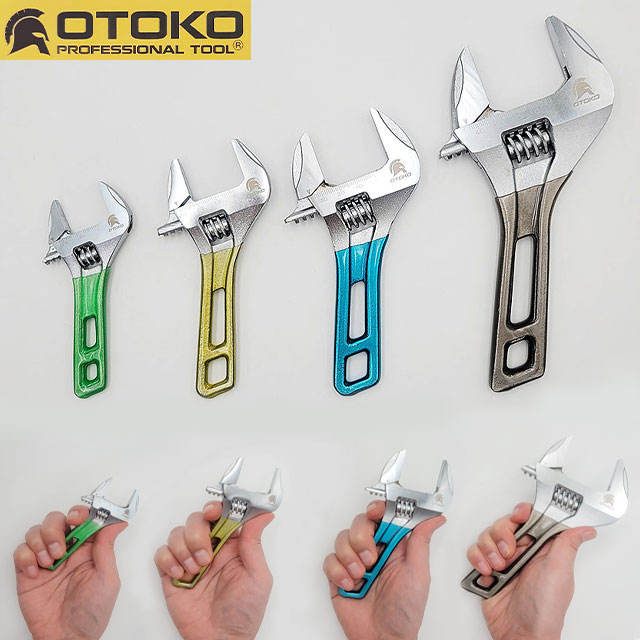 OTOKO 오토코 고급형 경량 포켓 숏 몽키 스패너 5,890원