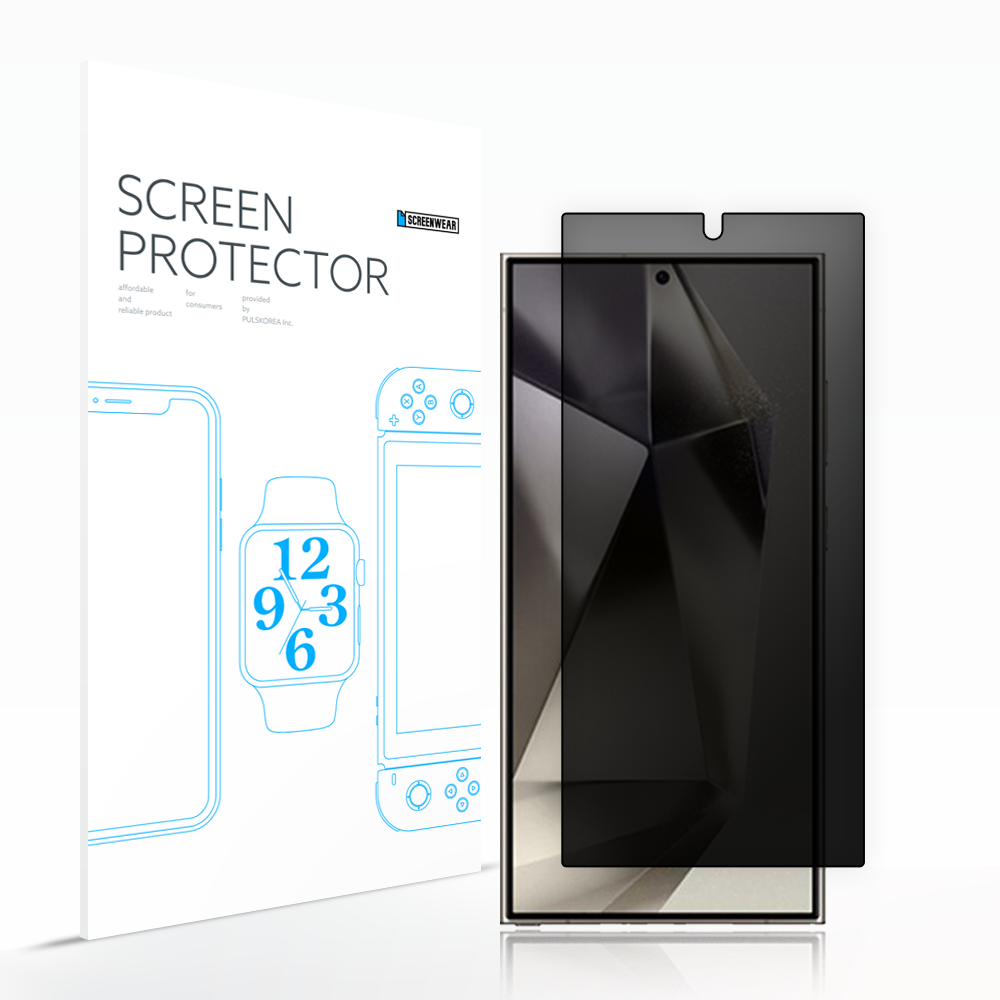 2024 갤럭시S24 울트라 사생활보호필름 강화유리, 1개 12,500원