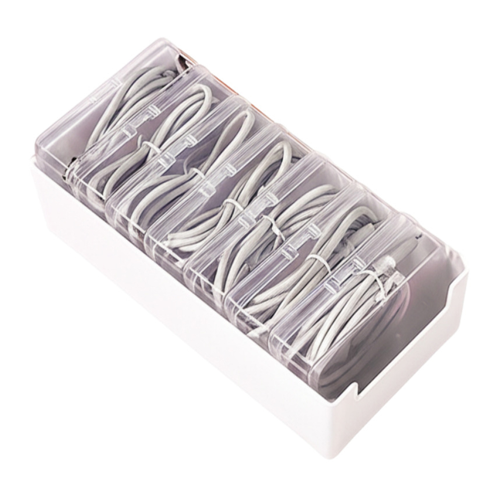 다오미 다용도 케이블 선 개별 정리함 수납함, 1세트, 혼합색상 6,720원