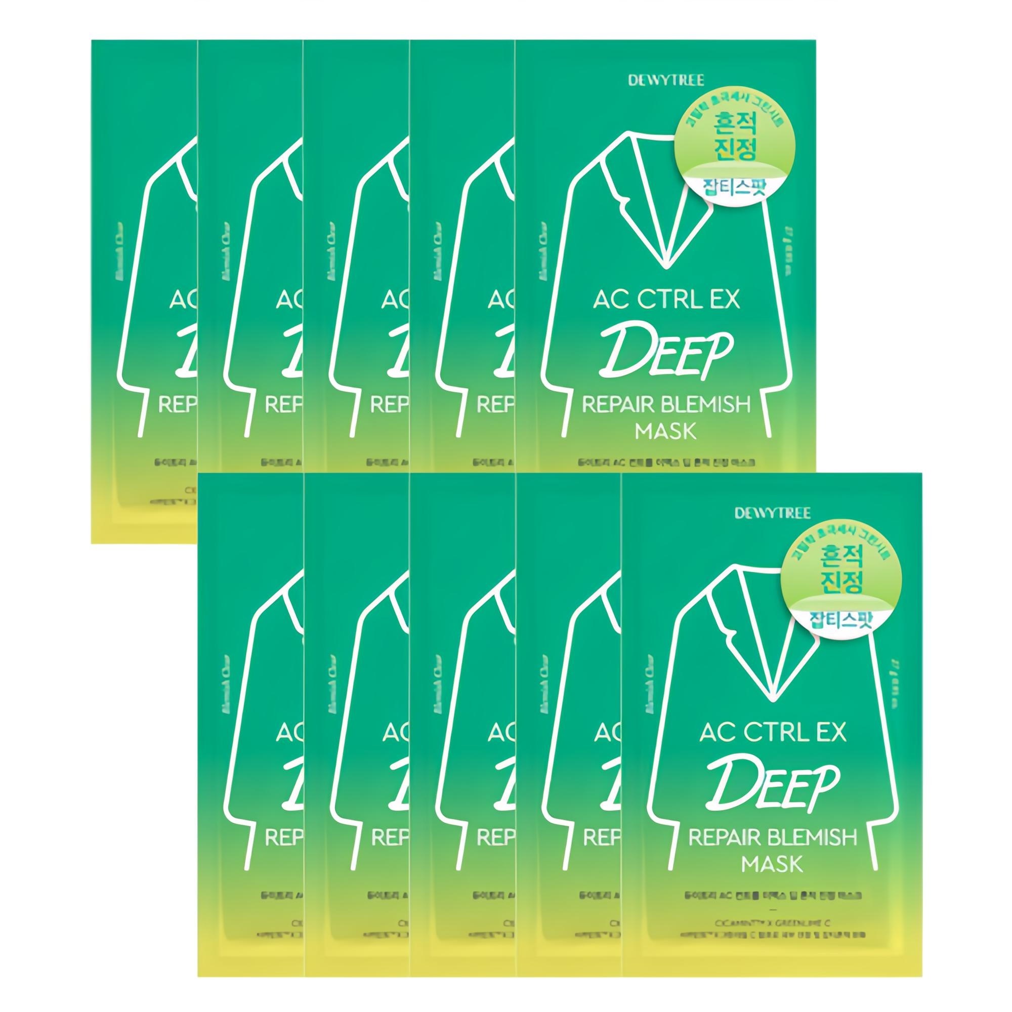 듀이트리 AC 딥 흔적 진정 마스크, 1개입, 10개 15,900원