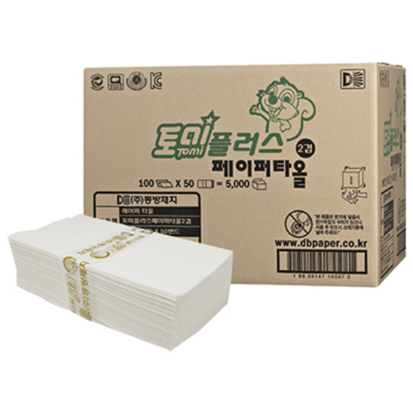 동방제지 플러스 페이퍼타올 핸드타올 2겹 절약형 38,200원