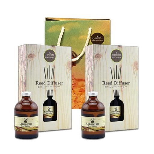 태국 푸타완 천연아로마 무알콜 디퓨저 100ml 1+1 메세지토퍼 방향제 답례품 28,800원