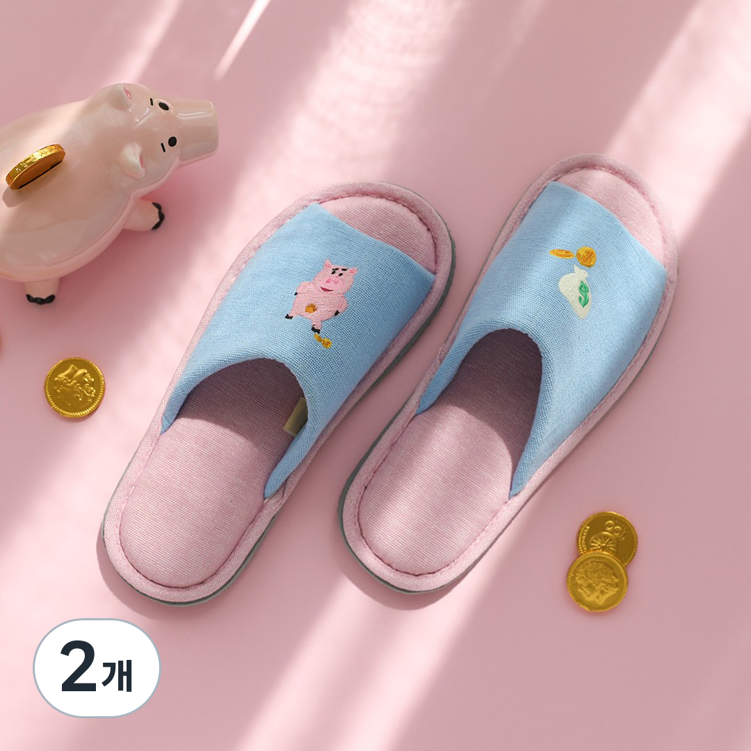 오리고 디즈니 오픈형 자수 실내화, 햄, 2개 39,000원