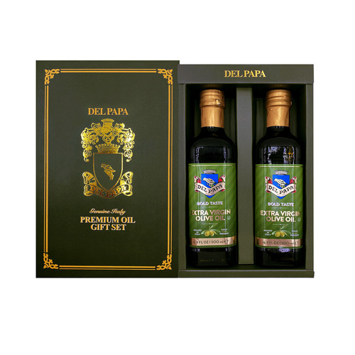 델파파 엑스트라버진 올리브 오일 선물세트 500ml 2병 48,900원
