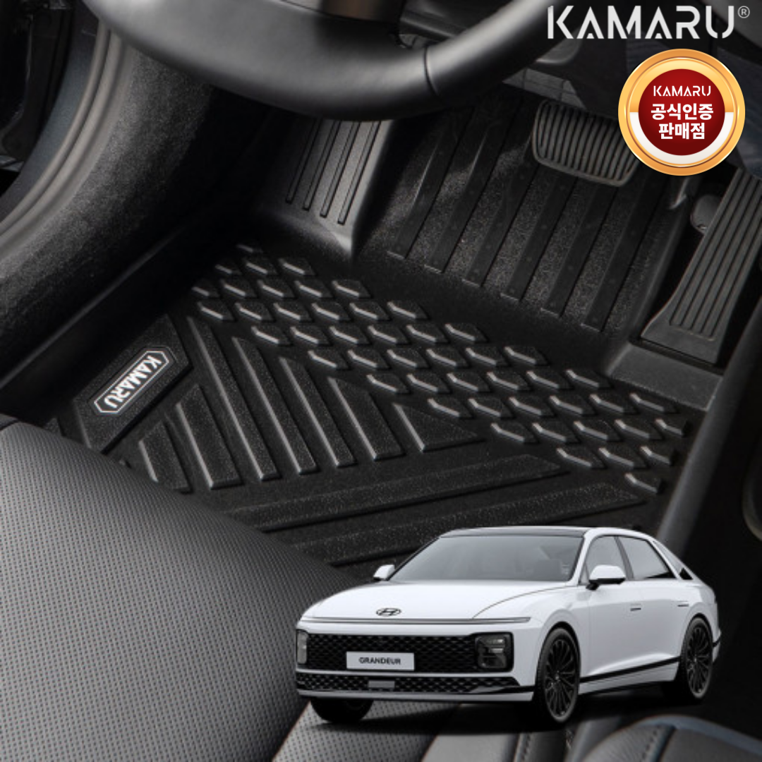 카마루 디올뉴 그랜저 GN7 2륜 TPE 매트 1열+2열 풀세트 방수 자동차 매트 225,000원