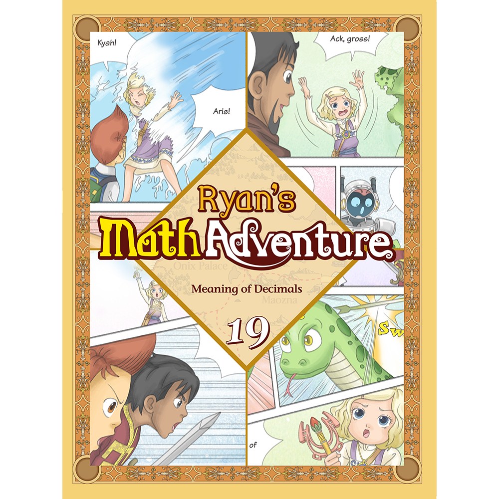 Ryan's Math Adventure 19 Meaning of Decimals [리안의 수학모험 - 영문판] 24,660원
