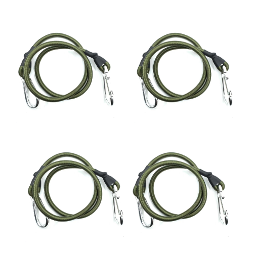 코코링하우스 다용도 강철 탄성 끈 캠핑 로프 고리 4p 15,810원