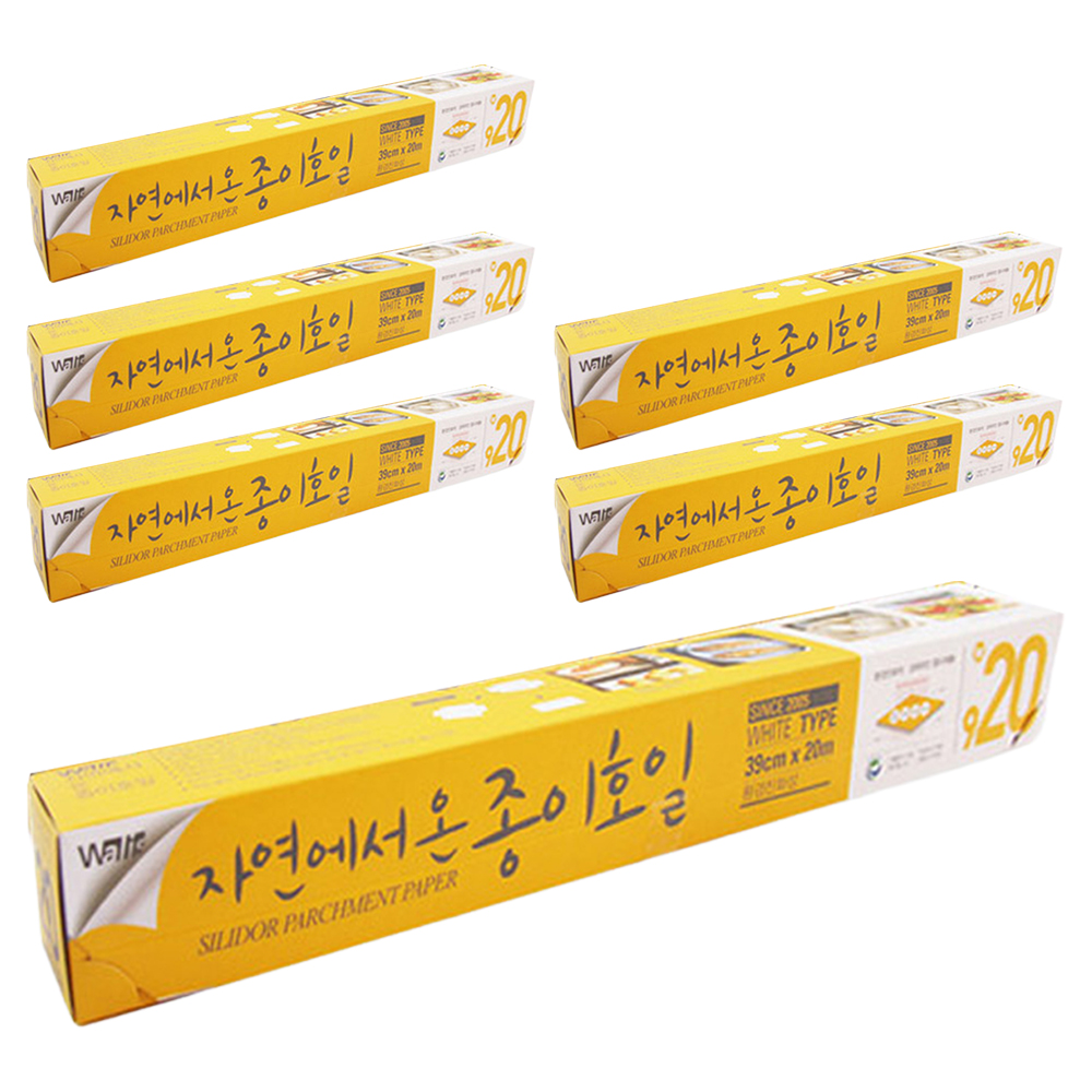 월리스 자연에서 온 종이호일 롤타입, 20m, 1개입, 6개, 현재가 25,490원