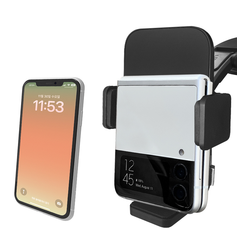 더존 Z플립 앤 맥세이프 호환 차량용 멀티 고속 무선충전 거치대 18,400원