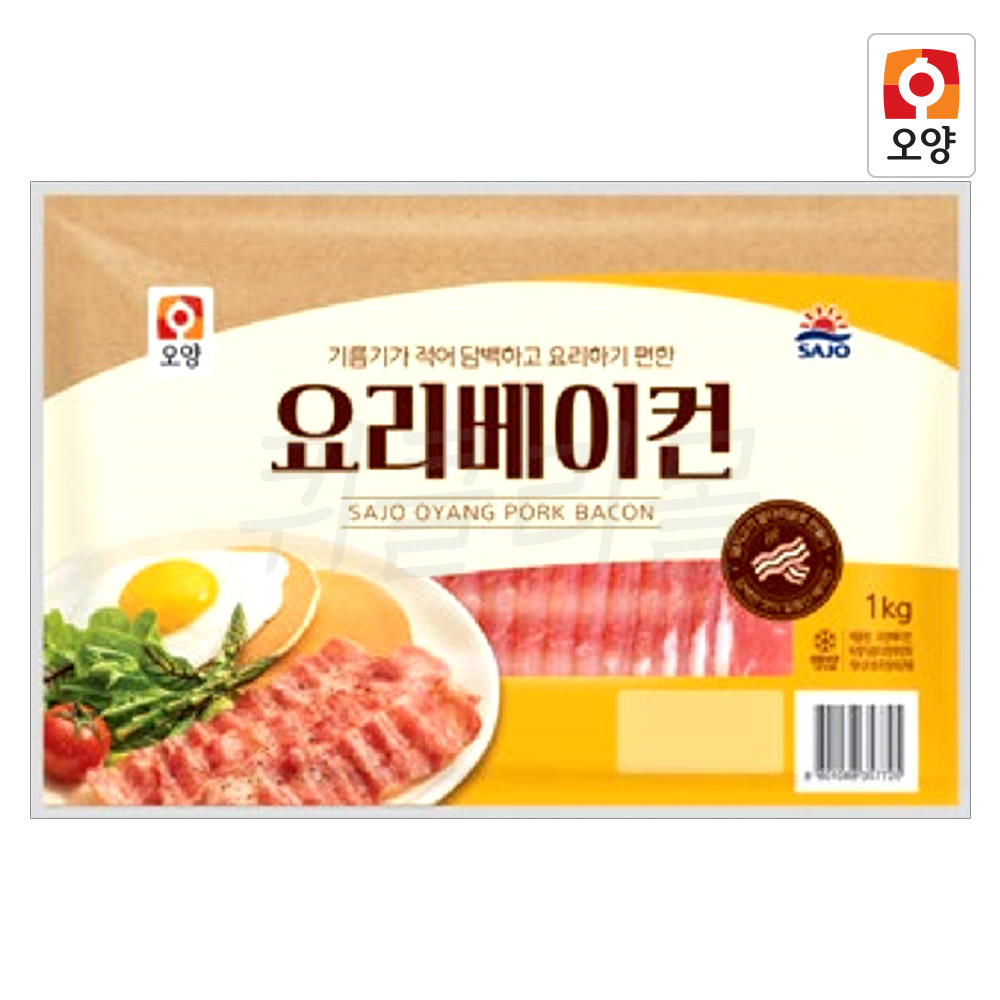 사조오양 요리 베이컨 1kg, 1kg, 1개 14,570원