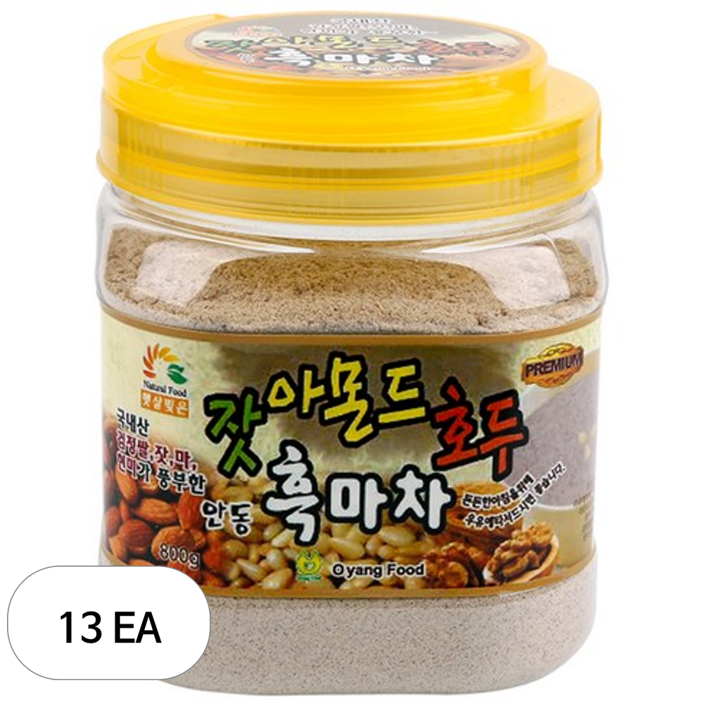 오양식품 잣 아몬드 호두 안동 흑마차 280,880원