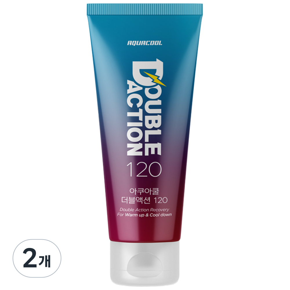 (핫딜/유통기한 26.12.04) 아쿠아쿨 더블액션 120 / 120ml 쿨+핫 이중케어 리커버리 젤크림 11,360원