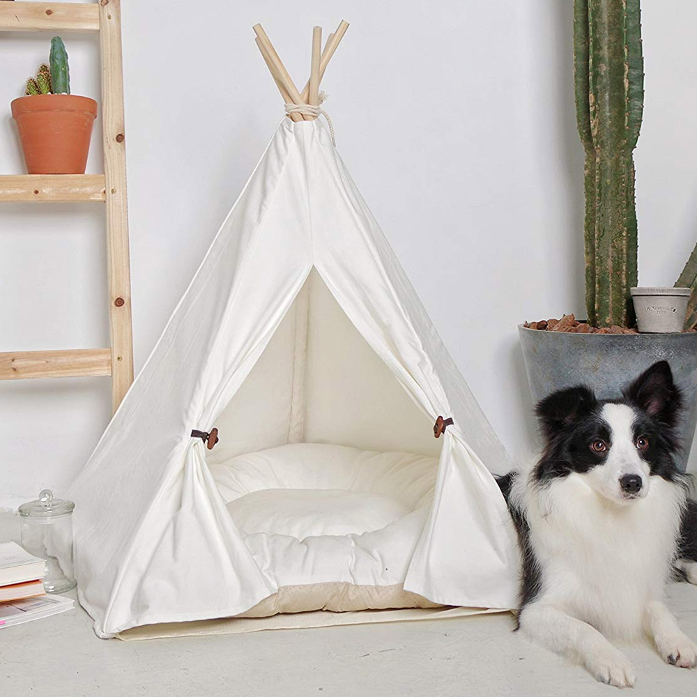 XM PET 인디언 텐트 쿠션 방석 세트 강아지 고양이 반려견 반려동물 하우스 38,900원