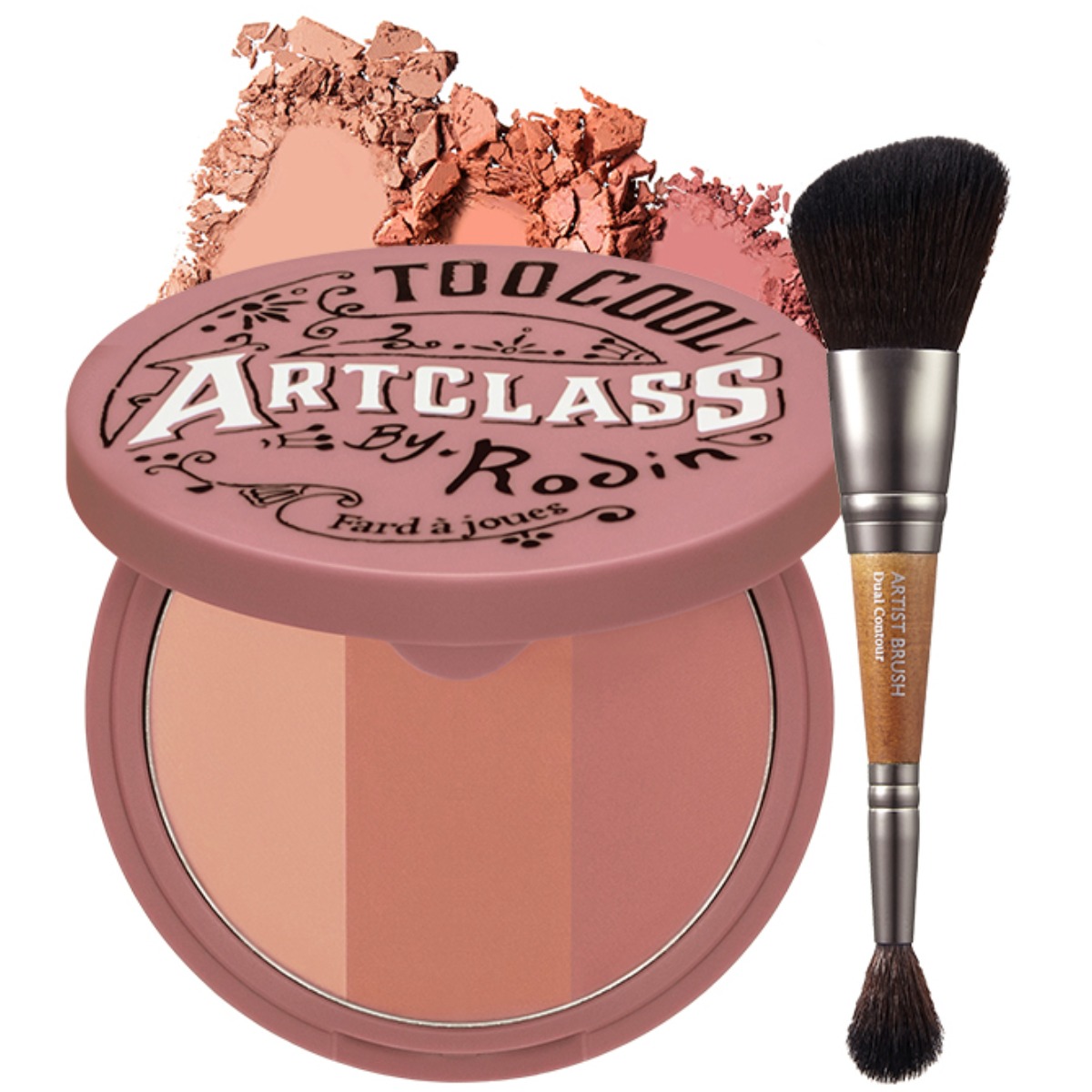 투쿨포스쿨 아트클래스 바이로댕 블러셔 + 듀얼 컨투어 브러쉬 23,750원