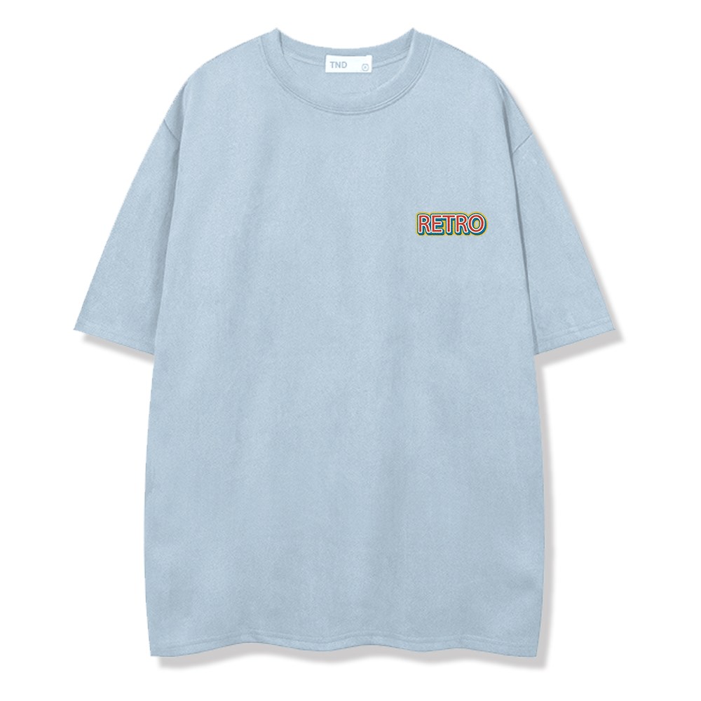 일루소 로고 레트로 피그먼트 오버핏 반팔티 25,800원