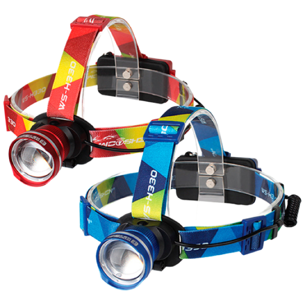 우신벨로프 WS-H330 충전 줌 헤드랜턴 배터리겸용(1500루멘) 빨강색, 레드, 1개 22,500원