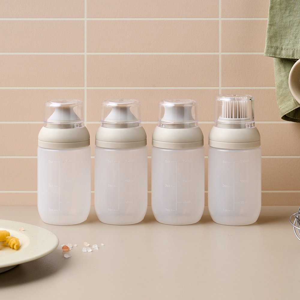 모던하우스 휴대하기 편리한 미니 양념통 세트, 오일병 4p + 스티커, 1세트 7,580원