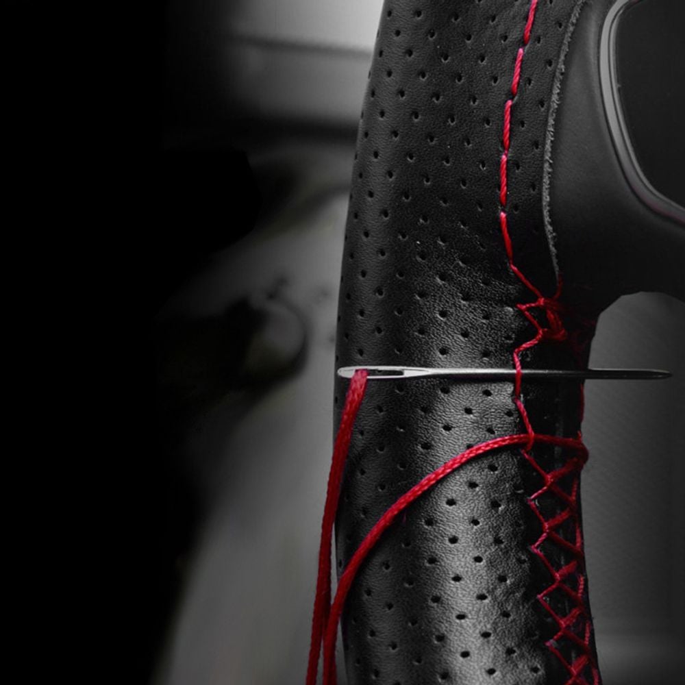 생활자동차용품 핸들인테리어커버 소가죽전차종DIY 18,610원