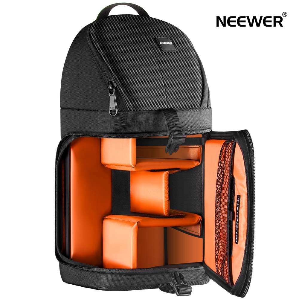 NEEWER 프로 카메라 가방 방수 / 대용량 / 충격 방지 / 보호 기능 카메라 백, 오렌지색 71,400원