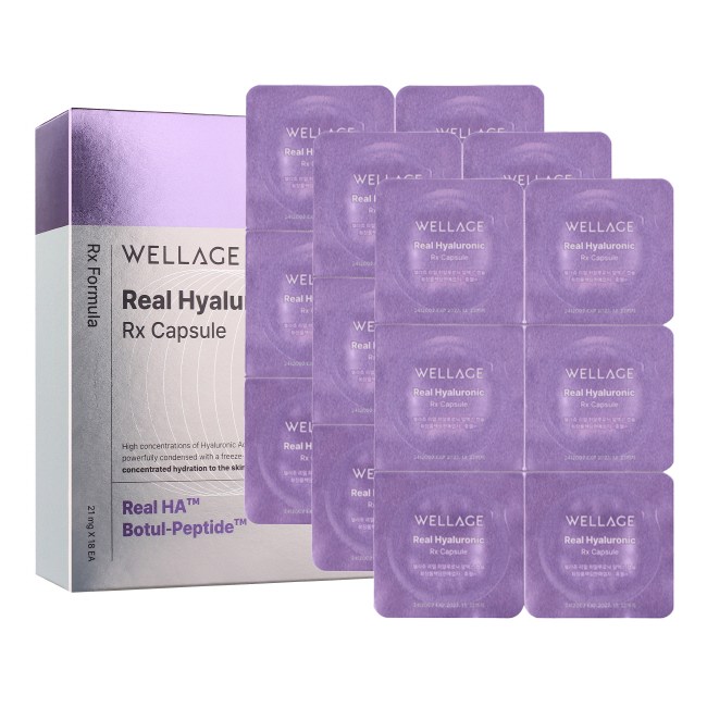 웰라쥬 히알루로닉 알엑스 동결건조 캡슐 시즌4 36회분+앰플 55ml, 1개 81,000원