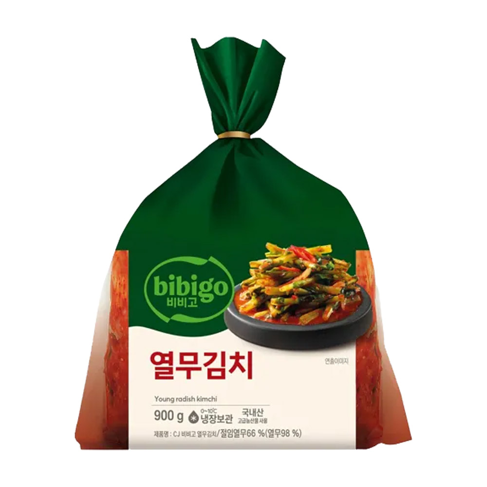 CJ 비비고 열무김치, 900g, 4개 68,900원
