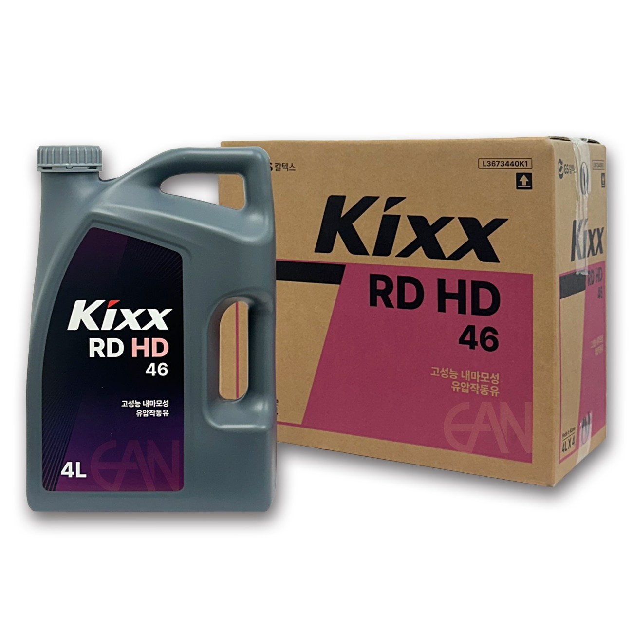 Kixx RD HD 46 4L 유압작동유, rd46, 3개 75,000원