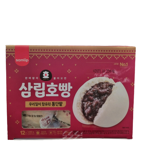 [코스트코] 삼립 우리밀 통단팥호빵 90G 12개입 베이커리 /상온빵 8,980원