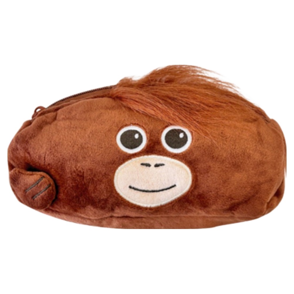 데미무드 펜잡는 오숭이 필통, 브라운, 1개 7,900원