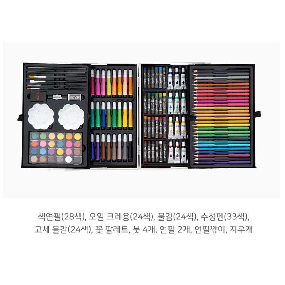 어린이 그림그리기 물감 색연필 휴대용 미술도구세트 가방형 선명한 튼튼한 45,700원