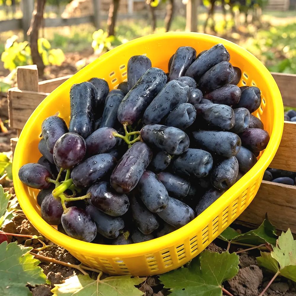 씨없는 고당도 블랙사파이어포도 간식용 수입산, 1개, 500g 11,900원