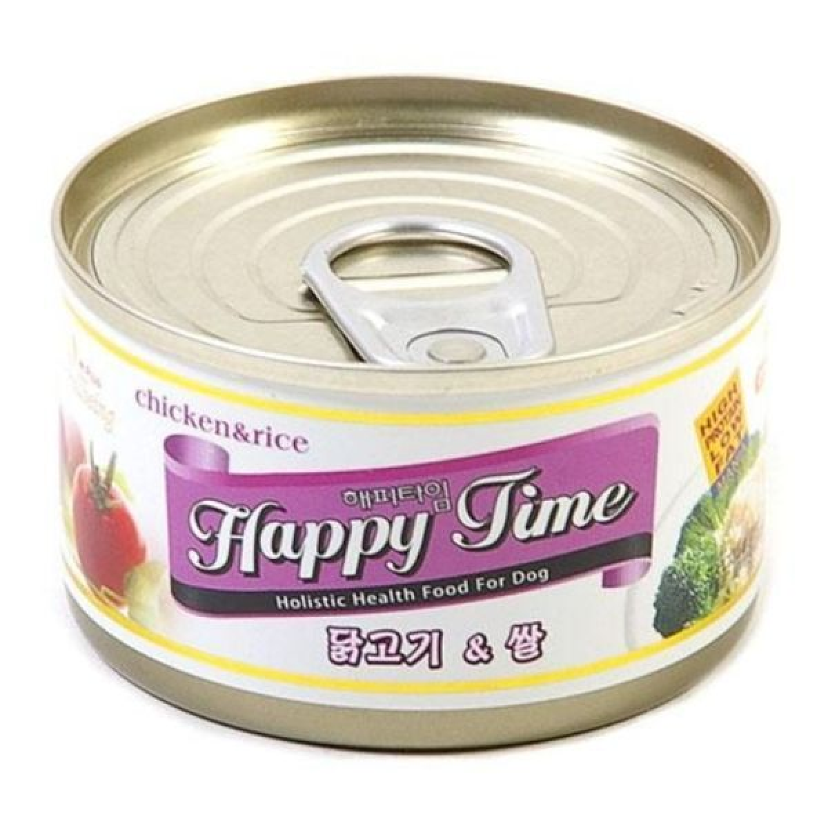 (해피타임) 강아지캔 닭고기+쌀 ( )/강아지간식/애견간식/애완견간식/반려견간식/펫간식/강 24,500원