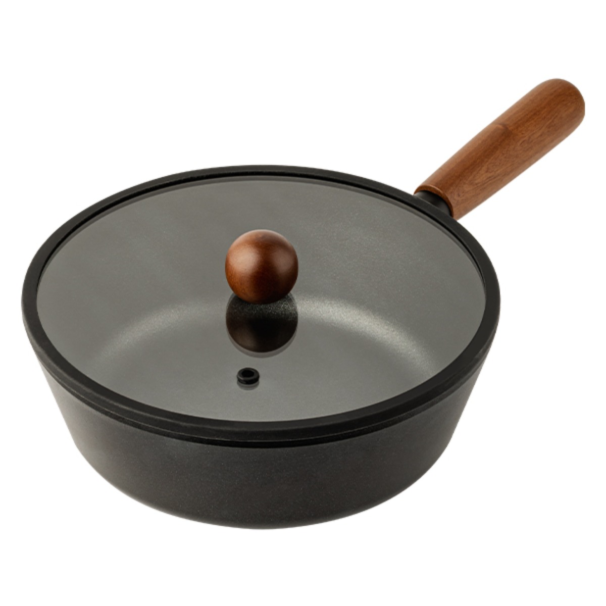 제이비홈 무크 IH 블랙 궁중팬 (뚜껑포함), 1개, 24cm 42,900원