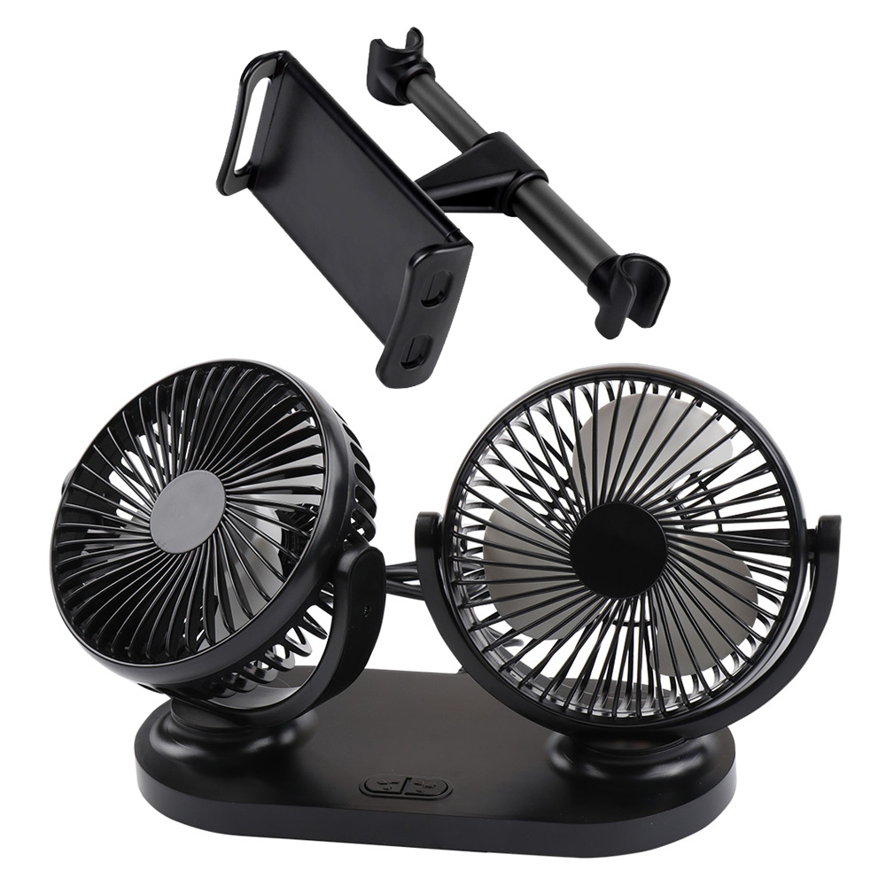 네임드컴퍼니 Origin 차량용 3단 듀얼 선풍기 블랙 + 헤드레스트 거치대 세트 19,700원