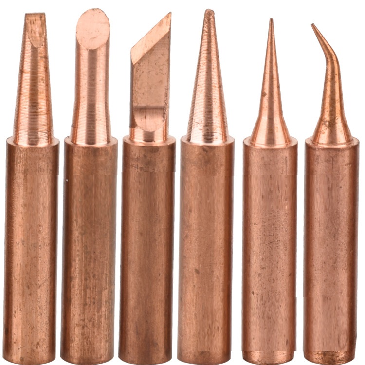 디와이툴즈 인두기 팁 세트 6종 납땜 솔더링 교체용 구리팁, 1팩 9,100원