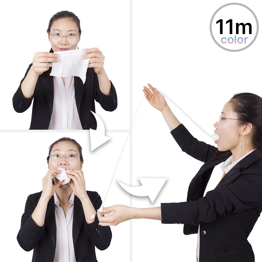 JL매직 마우스코일 화이트 11m (9개입) <국내제작> 전세계 마술사들에게 판매되는 실전 마술 도구, 1세트 14,000원