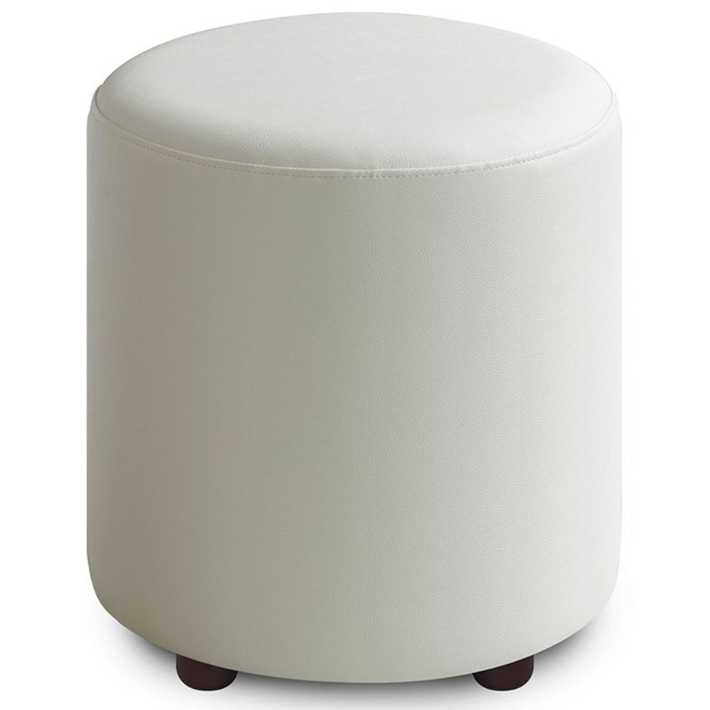 솔이솔문 패브릭 인조가죽 아쿠아패브릭 스툴 의자 원형스툴 원형 화장대의자 화장대의자스툴 병원대기실의자 보조의자, 1개, 인조가죽 원형 아이보리 52,900원