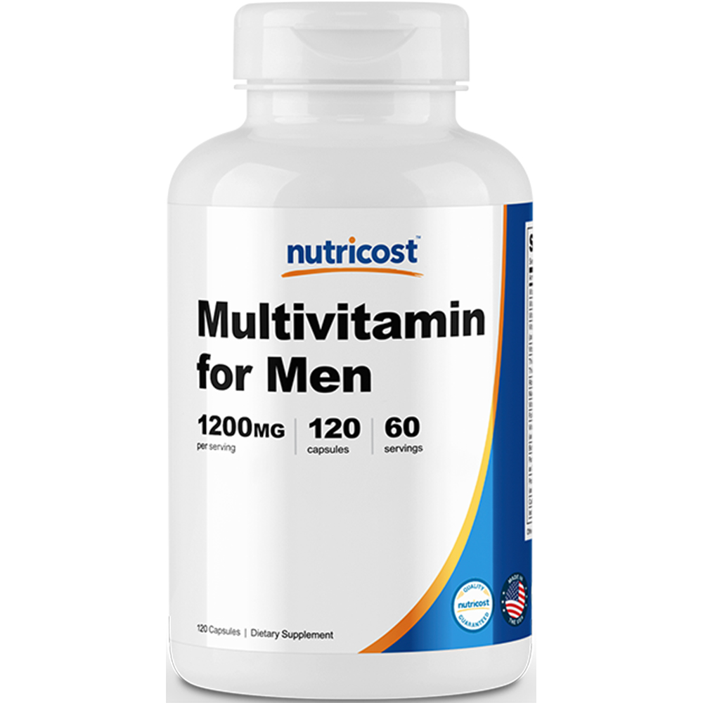 뉴트리코스트 멀티비타민 포 맨 600mg 캡슐, 120캡슐, 1서빙 600mg, 60회분 Multivitamin for Men Capsules [120 CAPS], 120정, 1개 23,100원