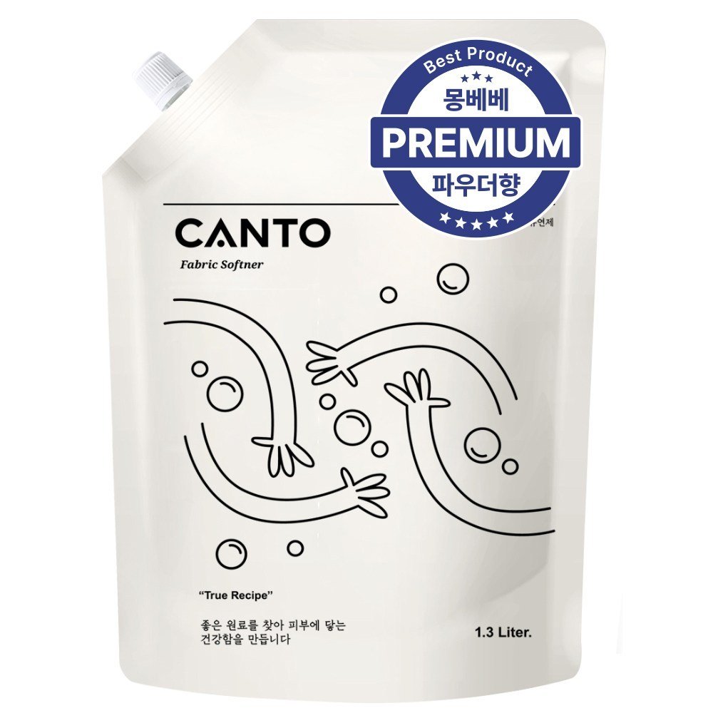 칸토 고농축 프리미엄 섬유유연제 파우치 베이비파우더향 몽베베 109,430원