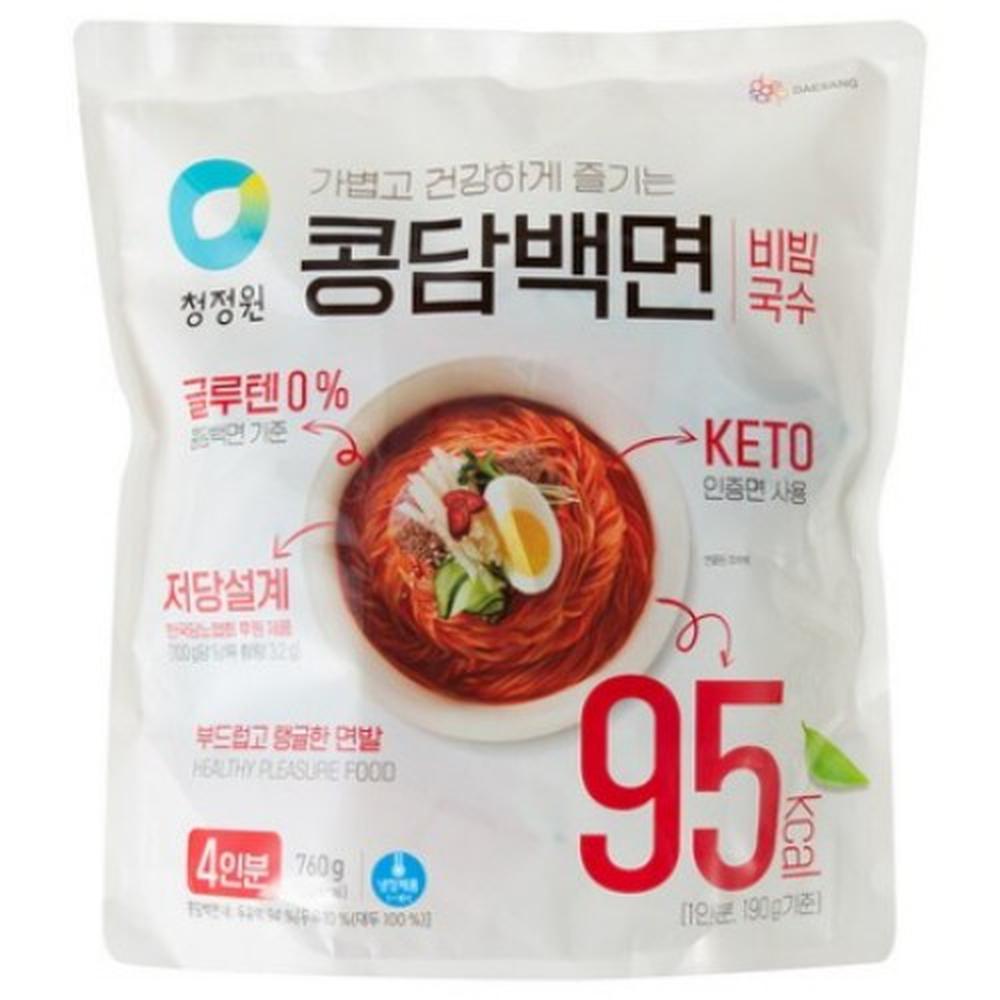 대상 청정원 콩담백면 비빔국수, 1개, 760g 28,500원