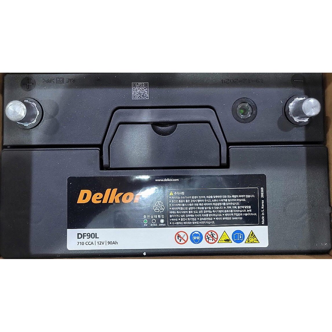 델코 밧데리 DF 90L 최신 정품 자동차 배터리 차량용 밧데리 테라칸 싼타페 트라제 투싼 NF쏘나타 베라크루즈 NEW스포티지 레토나 카렌스 쏘렌토R 무쏘 이스타나 70,000원