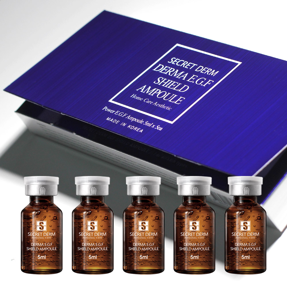 시크릿덤 EGF 쉴드 MTS 앰플 집중케어 수분 탄력 주름개선 에스테틱 5ml x 5ea, 1개, 25ml 18,900원