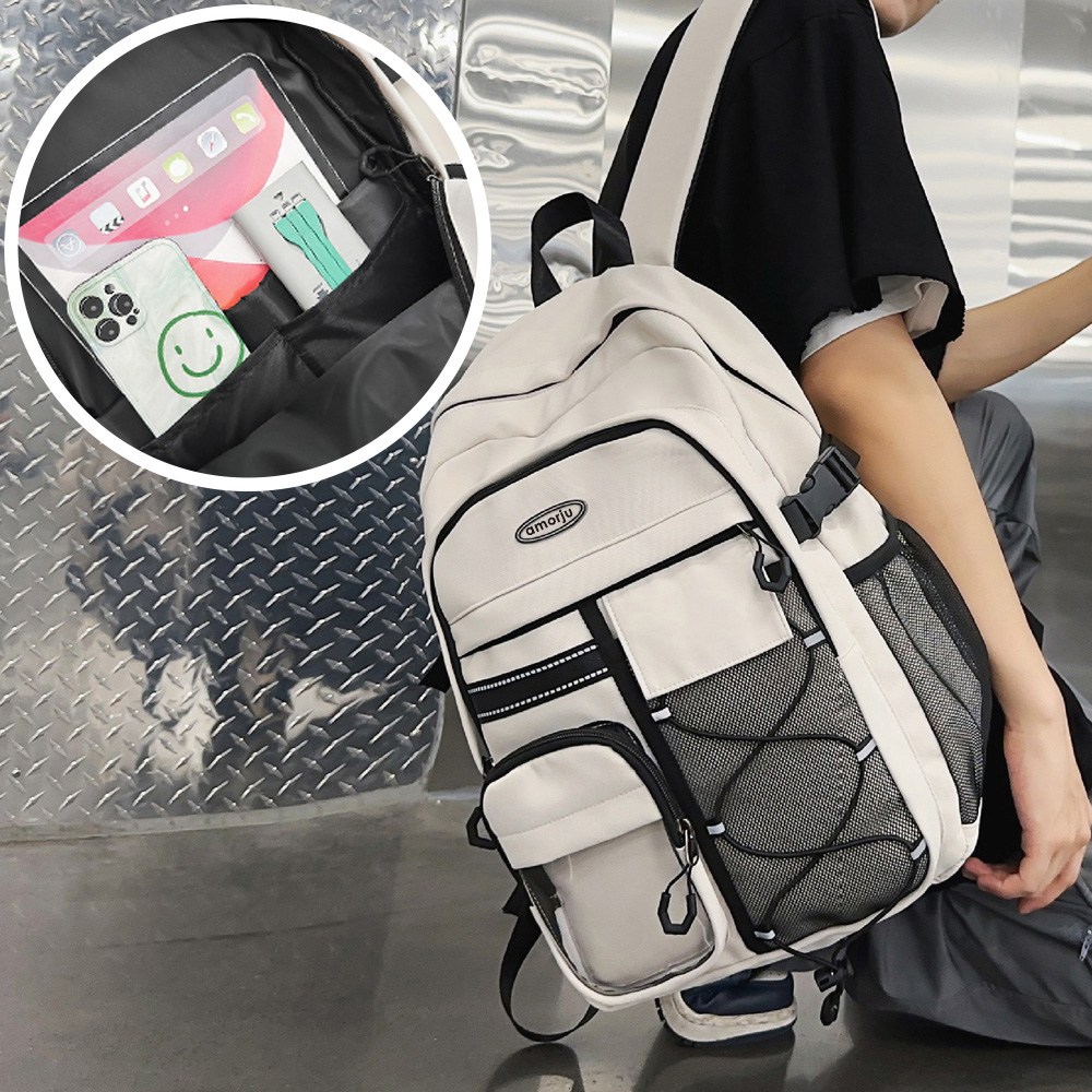 아모르주 백팩 가방 노트북 여행용 남자 여성 책가방 26,790원