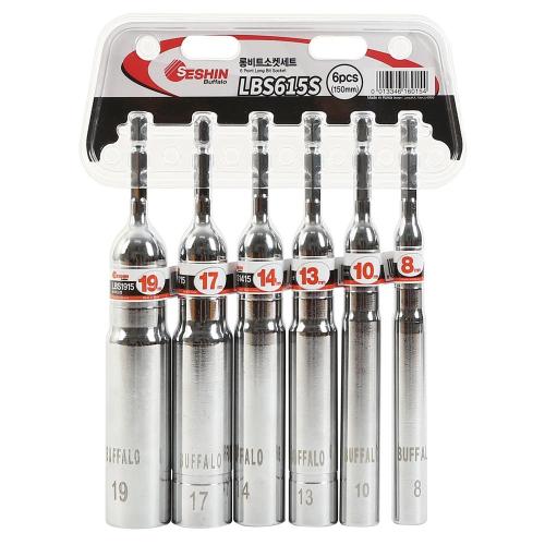 세신 롱비트소켓 롱비트소켓세트 LBS615S 150mmX6PCS 55,650원