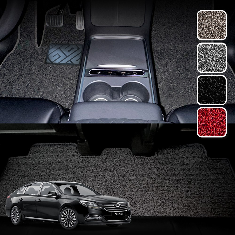 알브이모터스 실리콘발판 확장형 코일매트 올뉴 SM7 노바 (2011.8~) 1열2열 세트, 블랙, 211 올뉴 SM7 노바 49,000원