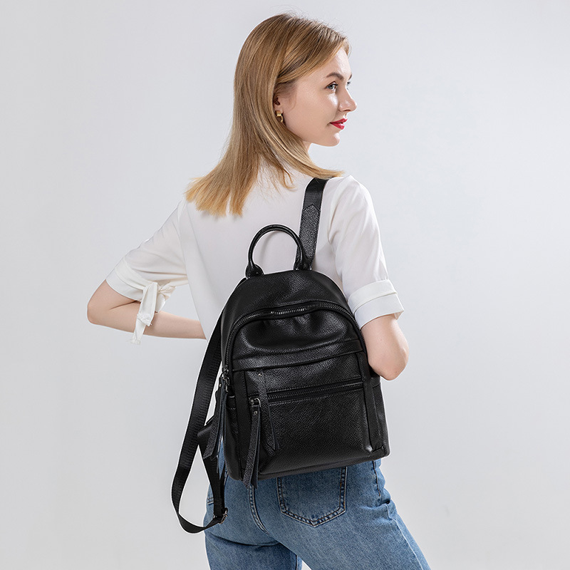 SHOPPI 리얼 소가죽 여성 모던 데일리 직장인 백팩 49,790원